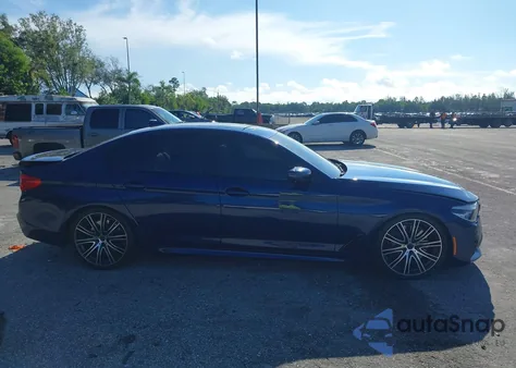 2019 BMW 540 from USA, damaged, VIN WBAJE5C52KWW42453